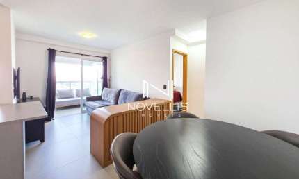 Apartamento com 1 dormitório para alugar, 56 m² por R$ 4.464,00/mês - Vila Ema - São José dos Campos/SP