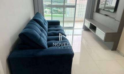 Apartamento com 1 dormitório para alugar, 49 m² por R$ 4.055,00/mês - Jardim das Colinas - São José dos Campos/SP