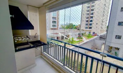 Apartamento com 2 dormitórios para alugar, 62 m² por r$ 5.580/mês - jardim aquarius - são josé dos campos/sp