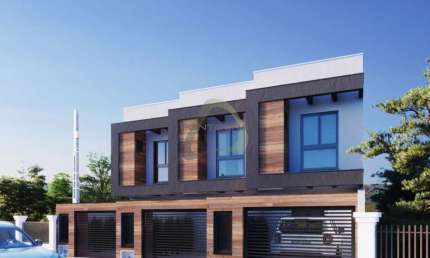 Casa em condomínio fechado com 2 quartos à venda na Rua João Rosalino / Rua Antônio Rocha, Balneário Perequê, Porto Belo por R$ 550.000