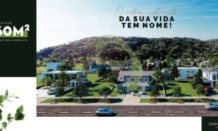 Terreno em condomínio fechado à venda na Avenida José Neoli Cruz, 3001, Balneário Perequê, Porto Belo por R$ 550.000