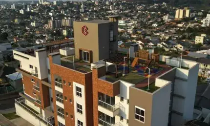 Apartamento novo suite + 1 Bairro Esplanada, região alta, 2 vagas