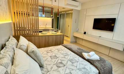Flat com 1 quarto à venda no Setor Marista, Goiânia 