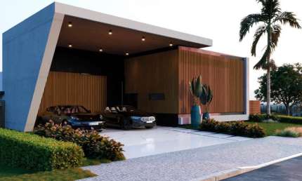 A mais luxuosa Casa térrea de 330 m2 implantada em terreno de 660 m2 no Plateau D'Or Privilège