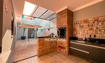 Casa com 3 dormitórios à venda, 124 m² - Jardim Bréscia - Indaiatuba/SP