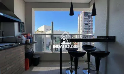 Apartamento com 3 dormitórios, 82 m² - Vila Sfeir - Indaiatuba/SP
