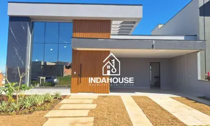 Casa com 3 suite à venda, 188 m²- condomínio dona maria cândida - indaiatuba/sp