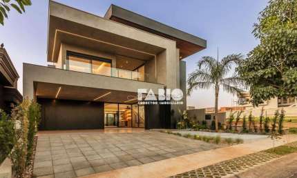 Casa em condomínio fechado com 4 quartos à venda na Rua Antonio Roberto Vendramini, 313, Quinta do Golfe Jardins, São José do Rio Preto