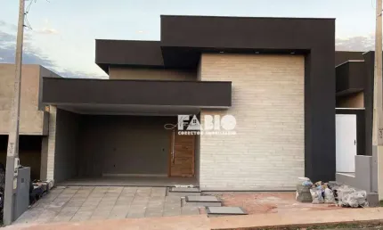 Casa em condomínio fechado com 3 quartos à venda na Avenida Luiz Bottaro Filho, 500, Parque Residencial Nature I, São José do Rio Preto