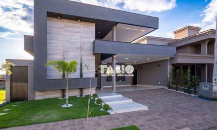 Casa em condomínio fechado com 3 quartos à venda na Avenida Cecconi e Gerosa, 100, Loteamento Recanto do Lago, São José do Rio Preto