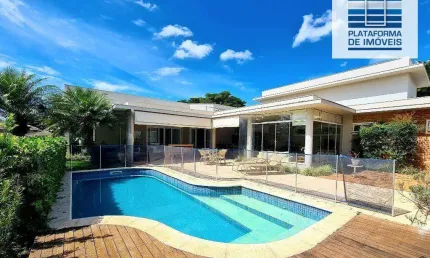 Casa com 4 dormitórios à venda, 526 m² por R$ 4.800.000,00 - Condomínio Residencial Vereda América - Bragança Paulista/SP