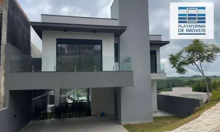 Casa com 3 dormitórios à venda, por r$ 2.100.000,00 - condomínio residencial euroville ii - bragança paulista/sp