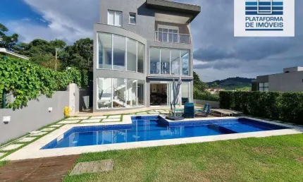 Casa com 4 dormitórios à venda, 401 m² por R$ 3.200.000,00 - Condomínio Residencial Campos do Conde - Bragança Paulista/SP