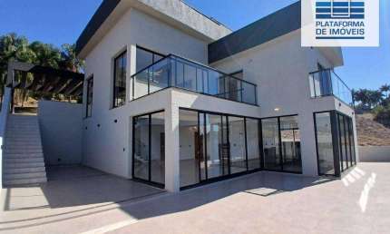 Casa com 3 dormitórios à venda, 220 m² por R$ 1.800.000,00 - Condomínio Residencial Spazio Design  - Bragança Paulista/SP