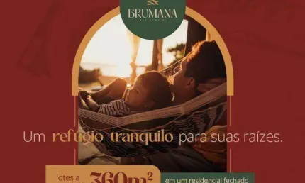 Lotes à venda a partir de 360m2 - Valores a partir de R$ 250.049,06 - Residencial Brumana - Atibaia/SP