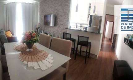 Apartamento com 2 dormitórios à venda, 54 m² por R$ 380.000,00 - Condomínio Residencial Colinas da Mantiqueira - Bragança Paulista/SP