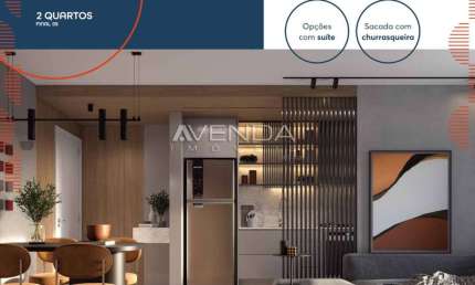 Apartamento com 2 quartos à venda na Rua Eduardo Carlos Pereira, Novo Mundo, Curitiba, 26 m2 por R$ 357.100
