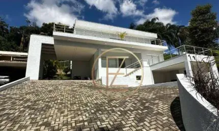 Sobrado com 5 dormitórios, 300 m² - venda por r$ 3.200.000,00 ou aluguel por r$ 15.000,00/mês - guaxinduva - atibaia/sp