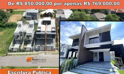 Casa para Venda em Florianópolis, São João do Rio Vermelho, 3 dormitórios, 3 suítes, 4 banheiros, 4 vagas