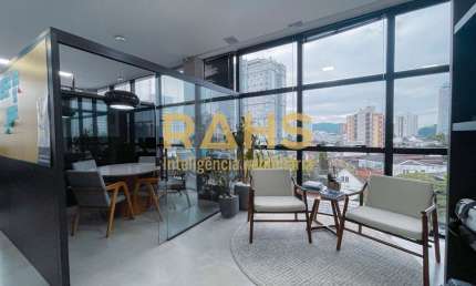 Sala Comercial Mobiliada no Atiradores - Joinville/SC