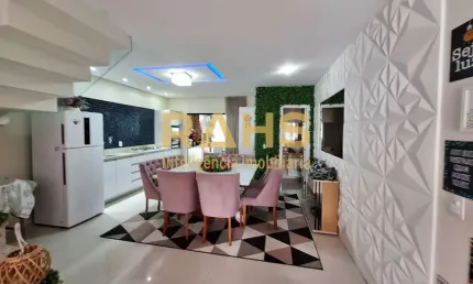 Sobrado alto padrão no Glória, suíte mais 2 dormitórios, piscina, semi mobiliado, um Encanto !!!