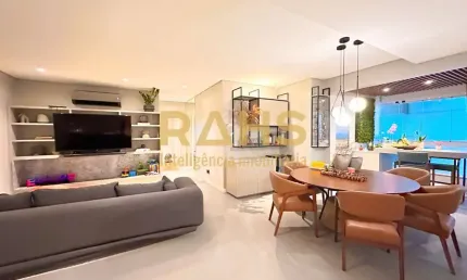 Apartamento mobiliado e decorado no diamond residence