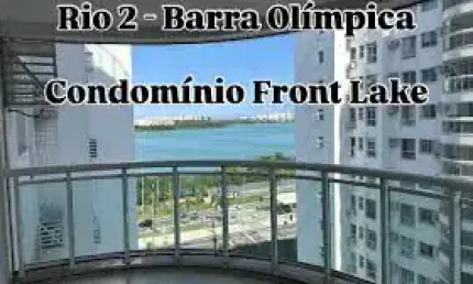 Alugo apartamento no rio2 barra olímpica front lake