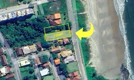 Lote / Terreno 725m² - Itaguaçu -  São Francisco do Sul, SC