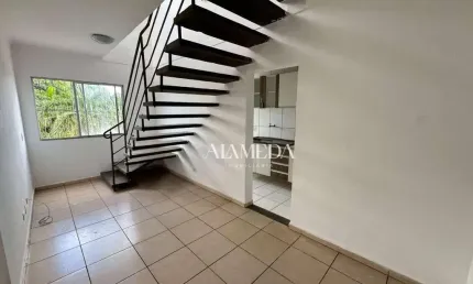 Apartamento duplex com 2 dormitórios à venda, 110 m² por r$ 210.000,00 - nossa senhora de lourdes - londrina/pr