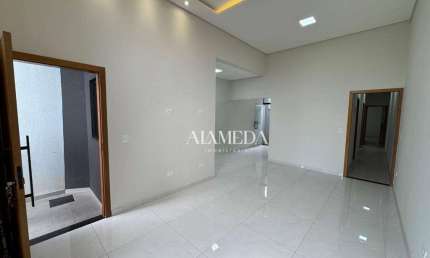 Casa com 3 Quartos sendo 1 Suíte à venda, 81 m² por R$ 399.000 - Jardim Portal dos Pioneiros - Londrina/PR