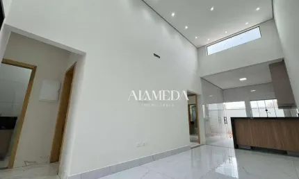 Casa em condomínio fechado 3 dormitórios para alugar no morada das flores - cambé/pr