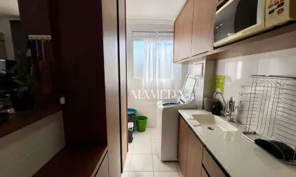 Apartamento com 2 Quartos Mobiliado para alugar, 47 m² por R$1.800,00 - JD Acqua Ville - Londrina/PR