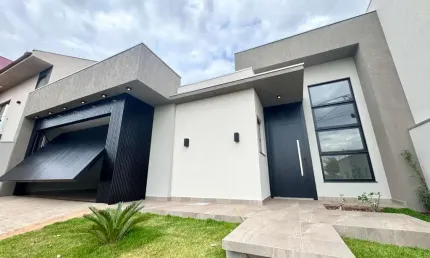 Casa com piscina e 3 quartos sendo 1 suíte para alugar, 137 m² por r$ 5.800/mês - morada das flores- cambé/pr