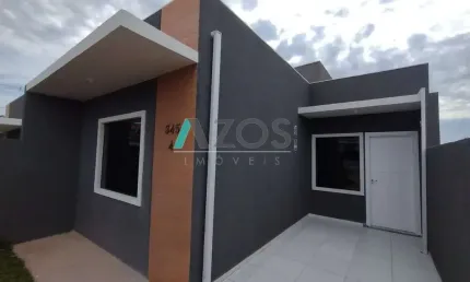 Casas com 02 e 03 dormitórios localizadas no atuba em curitiba por r$ 395.000,00