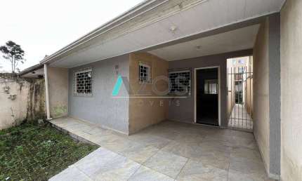 CASA COM 02 DORMITÓRIOS LOCALIZADA NO BAIRRO GUARANI EM COLOMBO POR R$450.000,00