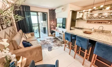 Apartamento com 3 dormitórios à venda, 92 m² por R$ 1.450.000,00 - Praia Alegre - Penha/SC