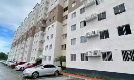Apartamento condomínio 2/4 fórmula resid. salvador norte / jardim das margaridas