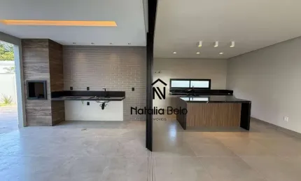 Casa Linear Alto Padrão no Viverde 2 com 4 Quartos e Piscina
