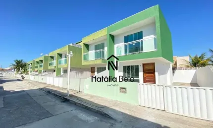 Casa com 2 dormitórios à venda, 72 m² por r$ 280.000,00 - chácara mariléa - rio das ostras/rj