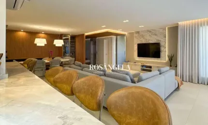 Apartamento MOBILIADO luxuoso de 197 m² com 3 suítes à venda no Holt Place por R$ 2.800.000