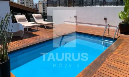 Cobertura duplex de 4 quartos sendo 3 suítes em indianópolis - são paulo-sp.