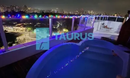 Cobertura à venda, 3 quartos, 2 suítes, 1 vaga, 174m², em santo amaro, são paulo.