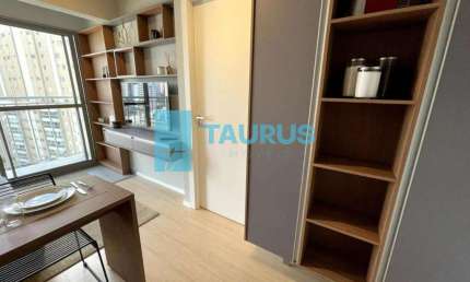 Apartamento para locação na Vila Nova Conceição, 1 dormitório, mobiliado, 29m².