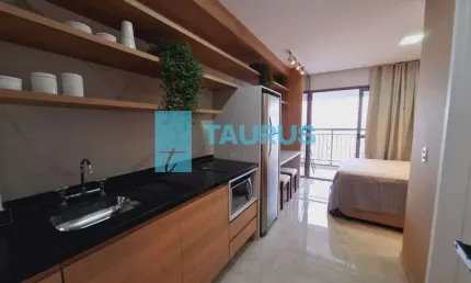 Apartamento para locação, 1 quarto, 1 vaga, 24M², Moema.