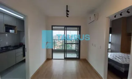 Apartamento à venda, mobiliado, 1 dormitório, 1 vaga, 38m², brooklin