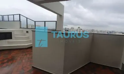 Cobertura duplex à venda, 2 dormitórios, 2 vagas, 120m², campo belo.