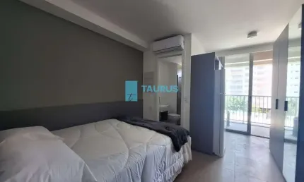 Studio à venda, 1 dormitório, mobilíado, 21m², moema.