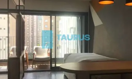 Apartameto para venda ou locação, 1 dormitório, 38m², mobiliado, moema.