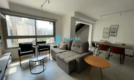 Cobertura duplex para venda, 2 suítes, 2 vagas, 87 m², jardim paulista.