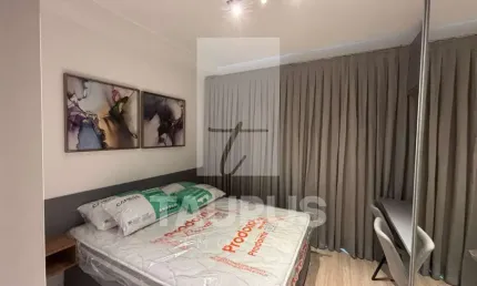 Studio para locação no Brooklin, mobiliado, 1 suíte, 25 m².